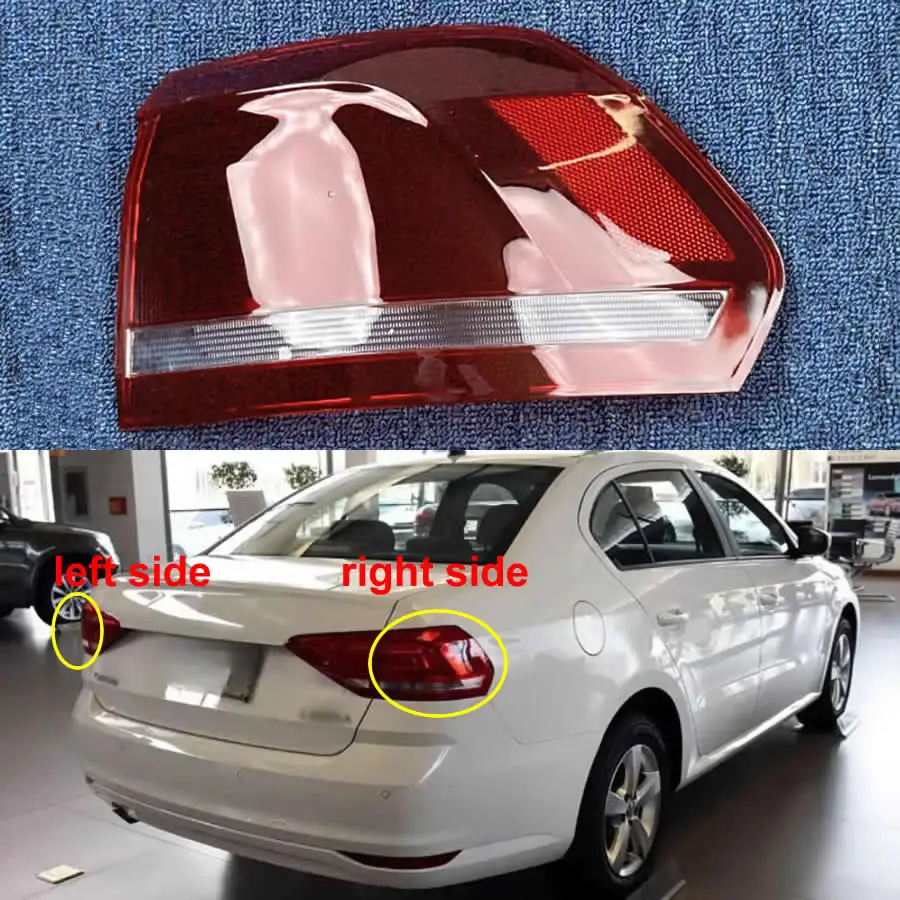 

For Volkswagen VW Lavida 2015 2016 2017 Rear Tail Lamp Cover Taillight Shell Plexiglass Mask Replace Original Lampshade