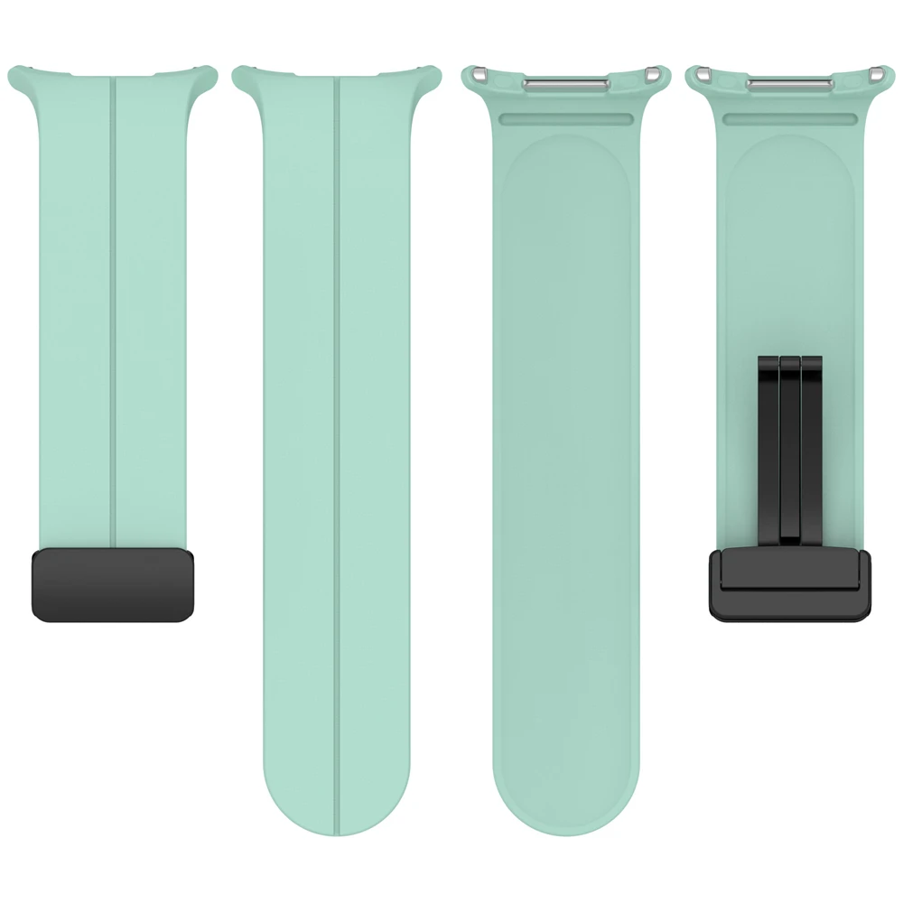 サムスンギャラクシーウォッチ用シリコンストラップ、ウルトラ、グルーブ、折りたたみ、バックルバンド、47mm