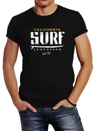 

Unisex Surf Westcoast California T-Shirt Short Sleeve