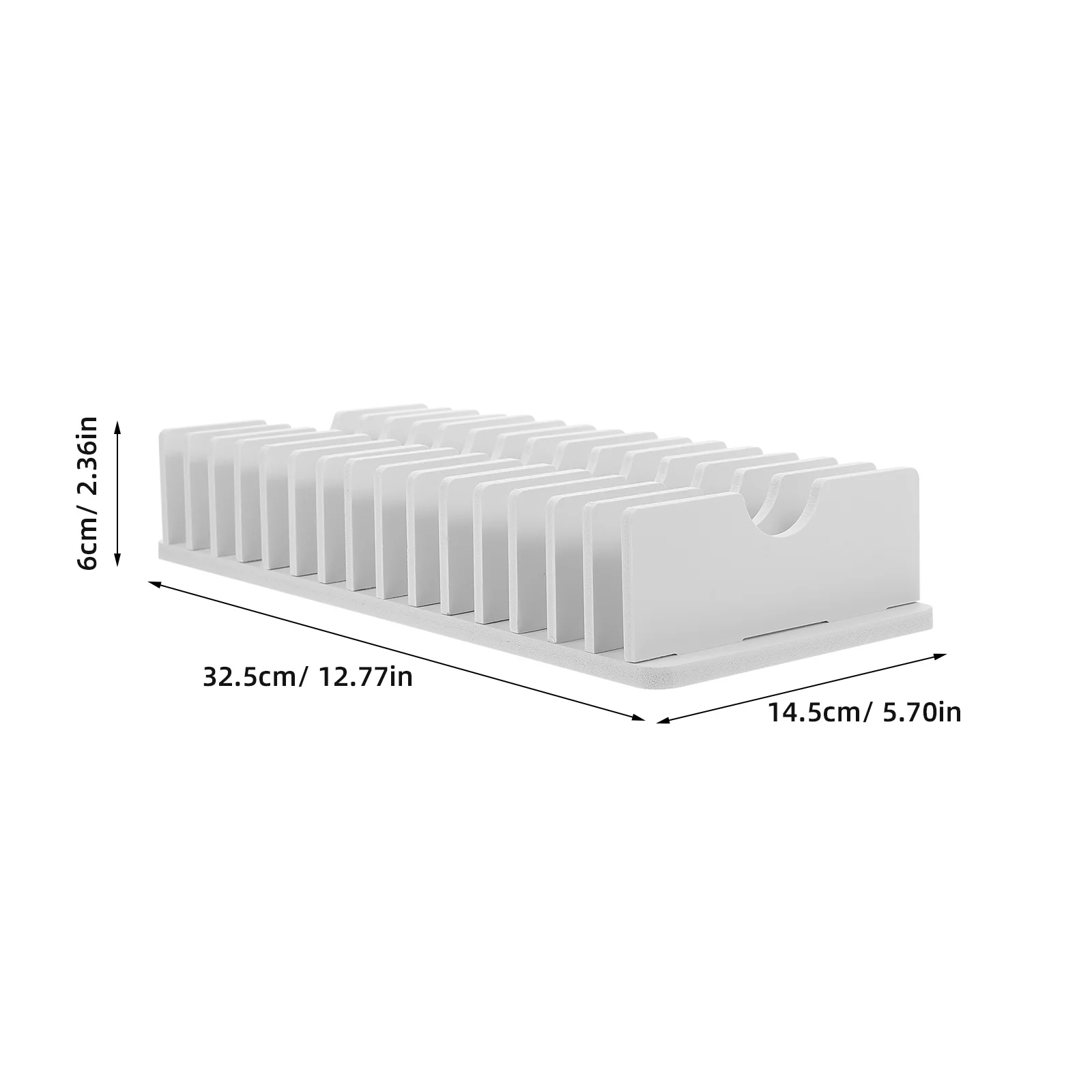 الفصول الدراسية الهاتف الخليوي العلبة PVC المنظم للهواتف الآلات الحاسبة إدارة فعالة تصميم أنيق المحمولة #6