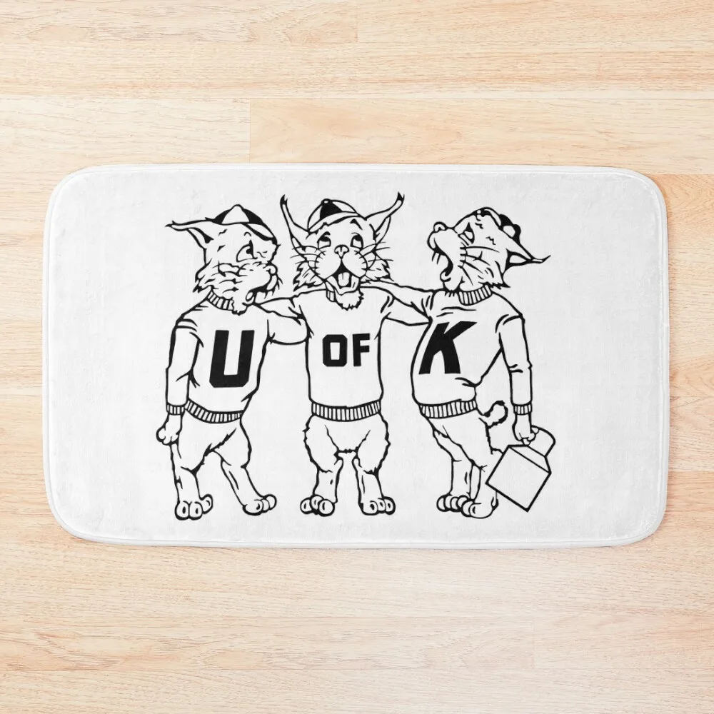 

University of Kentucky Wildcats Bath Mat Living Room Rug Bathroom Rug Mat
