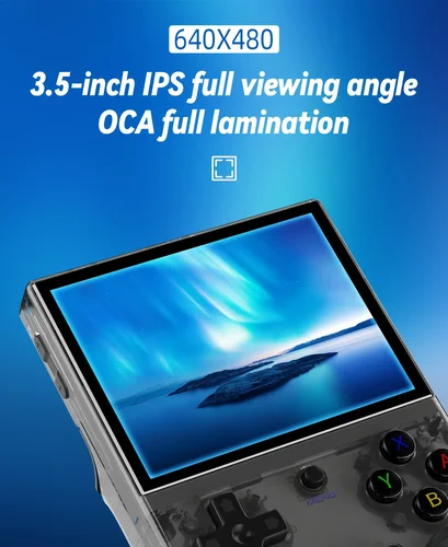 Imagen 2 del producto 2024 NUEVO RG35XX Nueva consola de juegos portátil IPS de 3,5 pulgadas actualizada con sistema Linux H700 quad-core ARM Cortex-A53 1,5 GHz