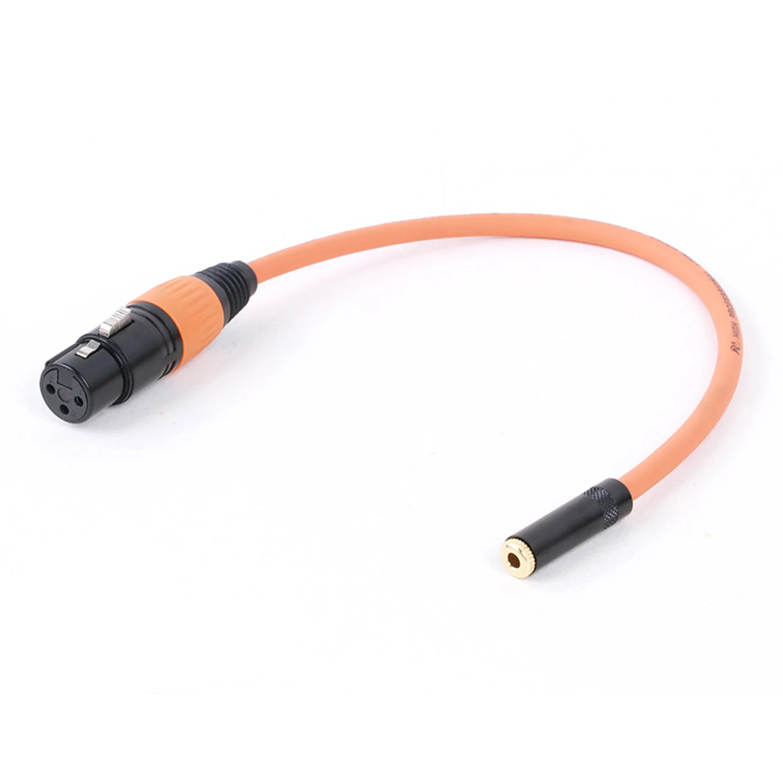 XLR Female to 1/8 Female Adapter Microphone Cable,Balanced Mini-Jack(3.5mm) Stereo TRS to XLR Female Transforming Cord Converter