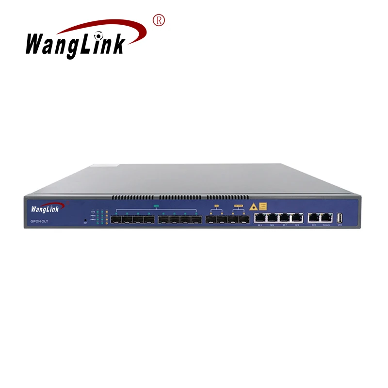 GPON 8 PON OLT 1U Layer3 SFP+ SNMP,Telnet,CLI,WEB,SSH v2 manage 8 UPLINK 10/100/1000mbps 10G 4 RJ45 2 SFP GPON OLT