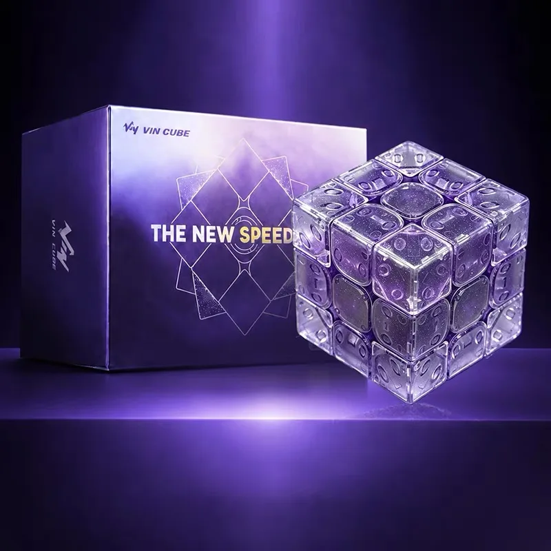 VIN 3x3 Cube 3x3x3 Magnetic Cube Flagship Cube Limited Edition 800 Professional Competition Magico Puzzle Toy for Children