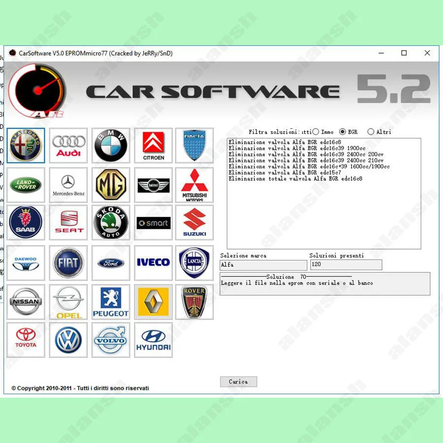 CarSoftware 5.2 EPROMmicro77 Car Software 5.2 ( Immo Off Start Fix Tool ) + Nitro