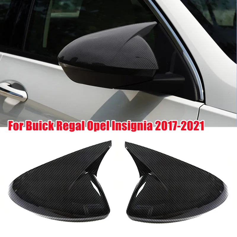 For Buick Regal Opel Insignia 2017 2018 2019 2020 2021 Car Rearview Side Mirror Cover Wing Cap Exterior Door Housing Shell Trim