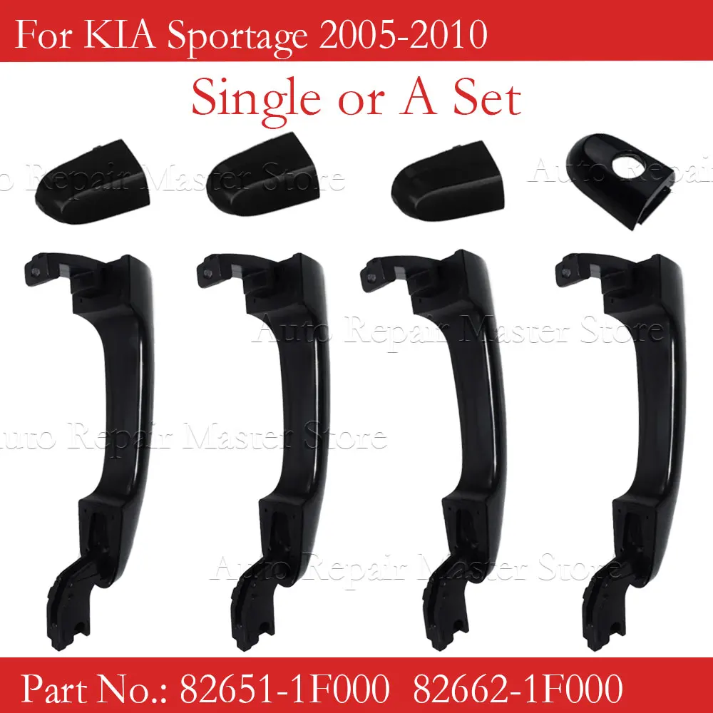 82651-1F000 82661-1F000 Single Exterior Door Handles Front Rear Left Right For KIA Sportage 2005-2010