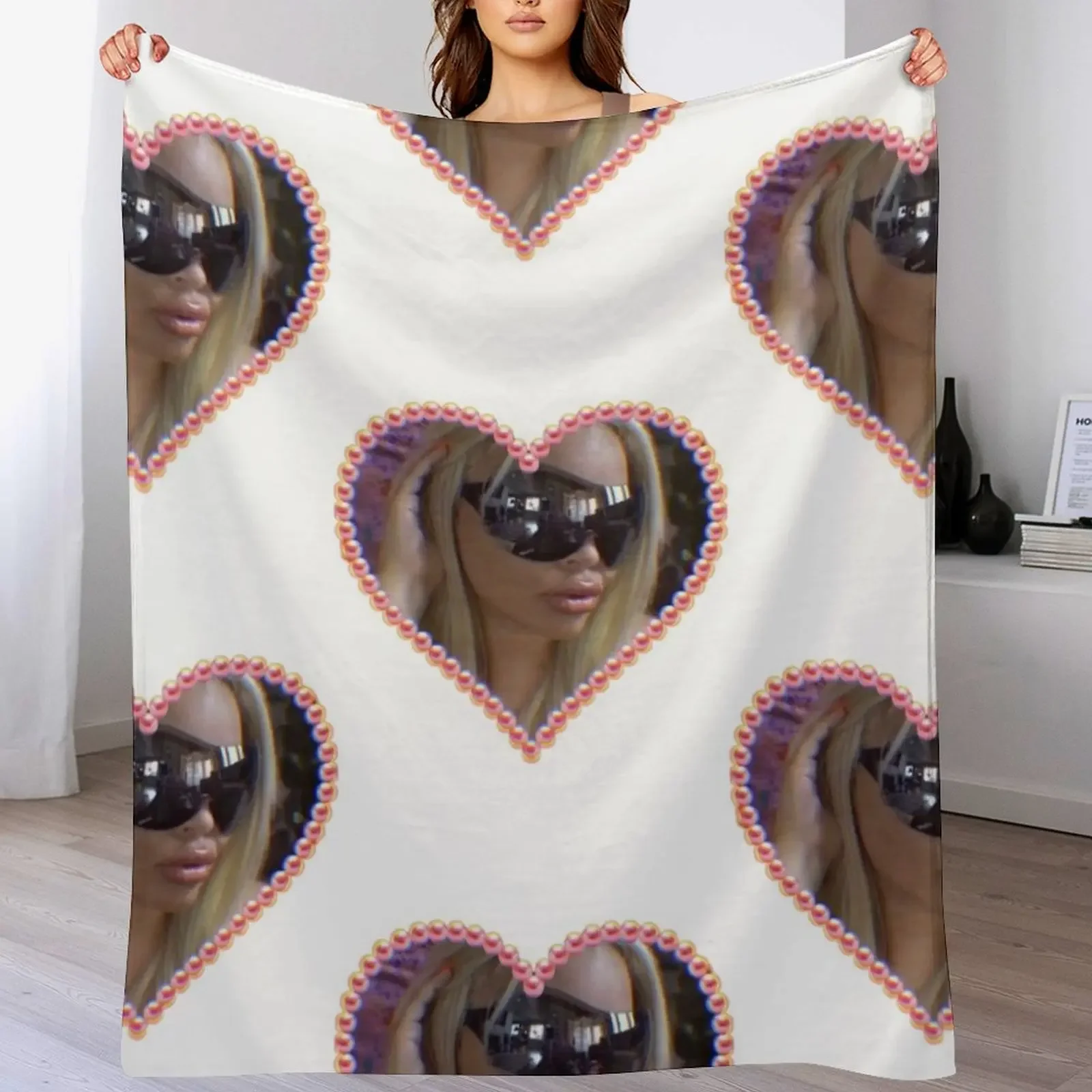 

trisha paytas Throw Blanket Stylish Couch Blanket for Home Living Room