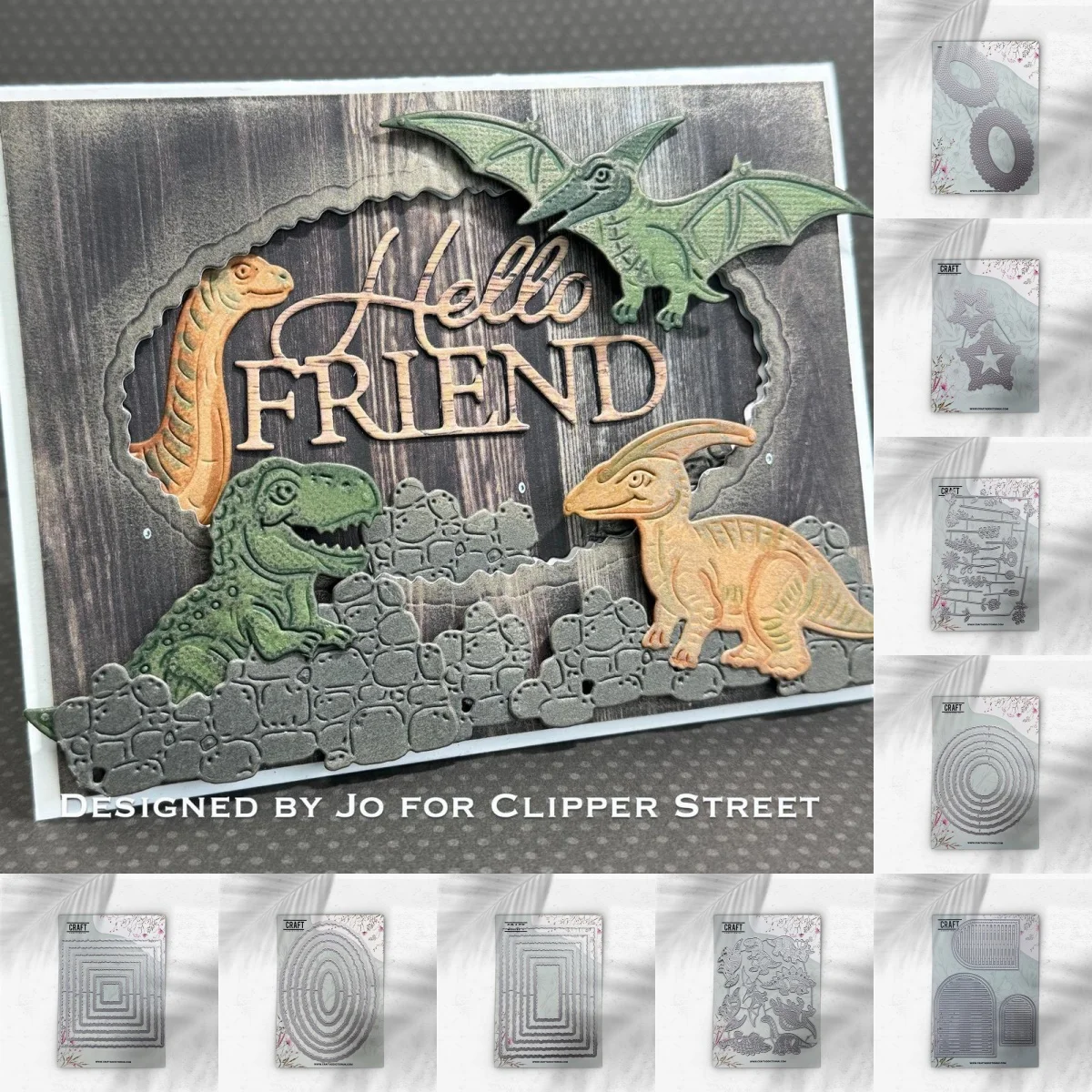 

Signature Florals Star Oval Slatted Arch Collection Metal Cutting Dies for DIY Making Card Scrapbook Embossed Paper Album Craft