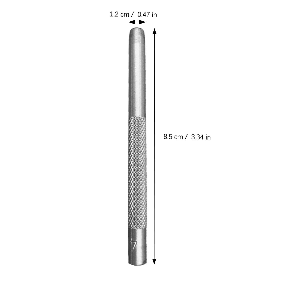 

6pcs Punch Set Durable Carbon Steel Belt Puncher Hollow Tool For Craft Handbags 3Mm 4Mm 5Mm 6Mm 7Mm 8Mm