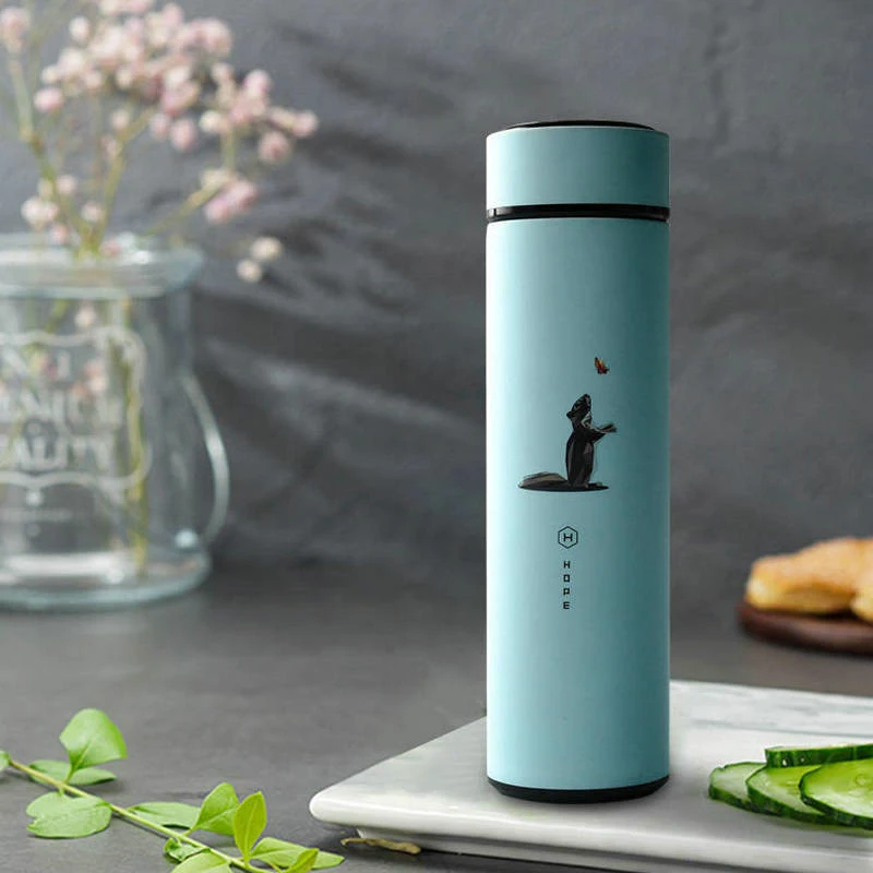 Portable Cup Thermos Water Bottle  Stainless Steel Dreamy Coffee Term Thermos For Tea Thermal Mug Cup Thermal Hot Sale 500ml