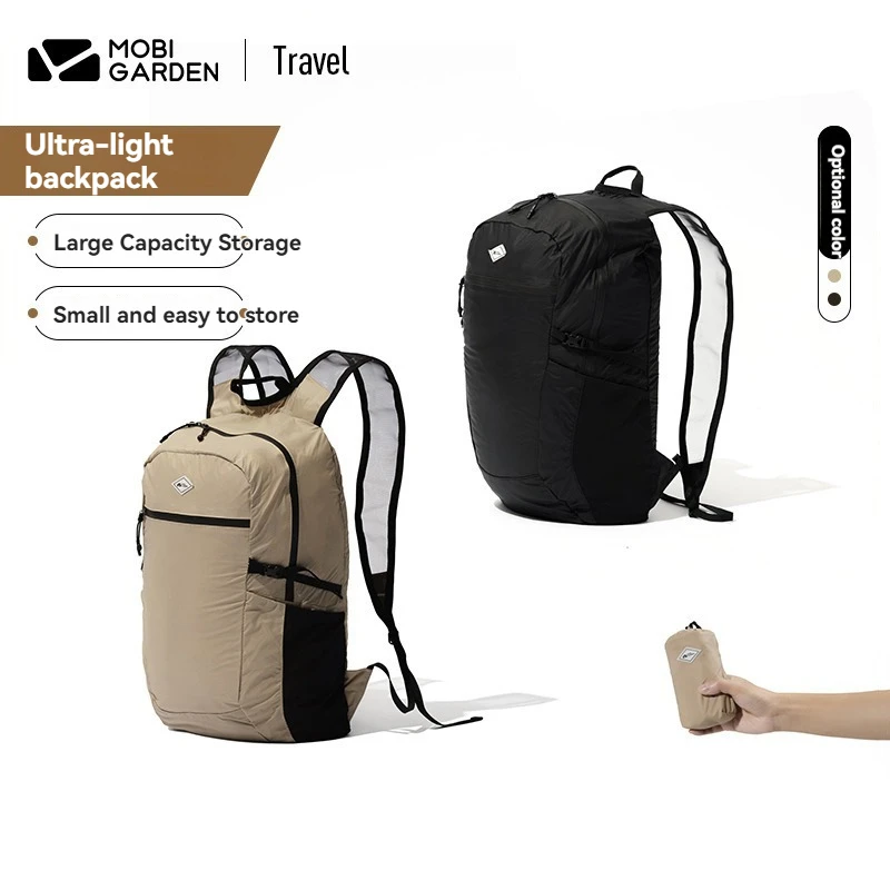 

Уличный рюкзак для путешествий, легкий складной водонепроницаемый сверхлегкий рюкзак для хранения для мужчин и женщин