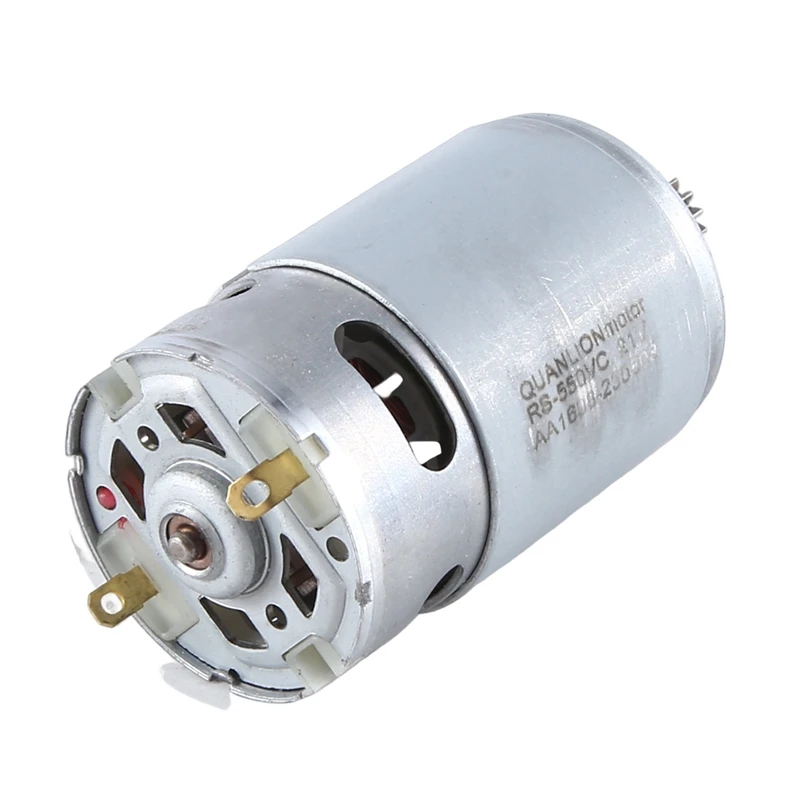 RS550 Motor 15 Teeth Gear Motor 29800RPM Electric Saw Motor For Mini Reciprocating Saw