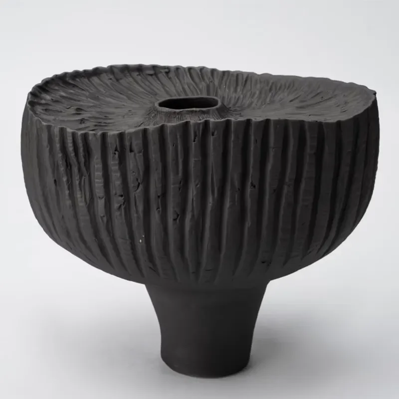 Handmade Irregular Shape Vase Round Home Decor Living Room Interior Accessories Wholesale CML25 Unique Design Ornament