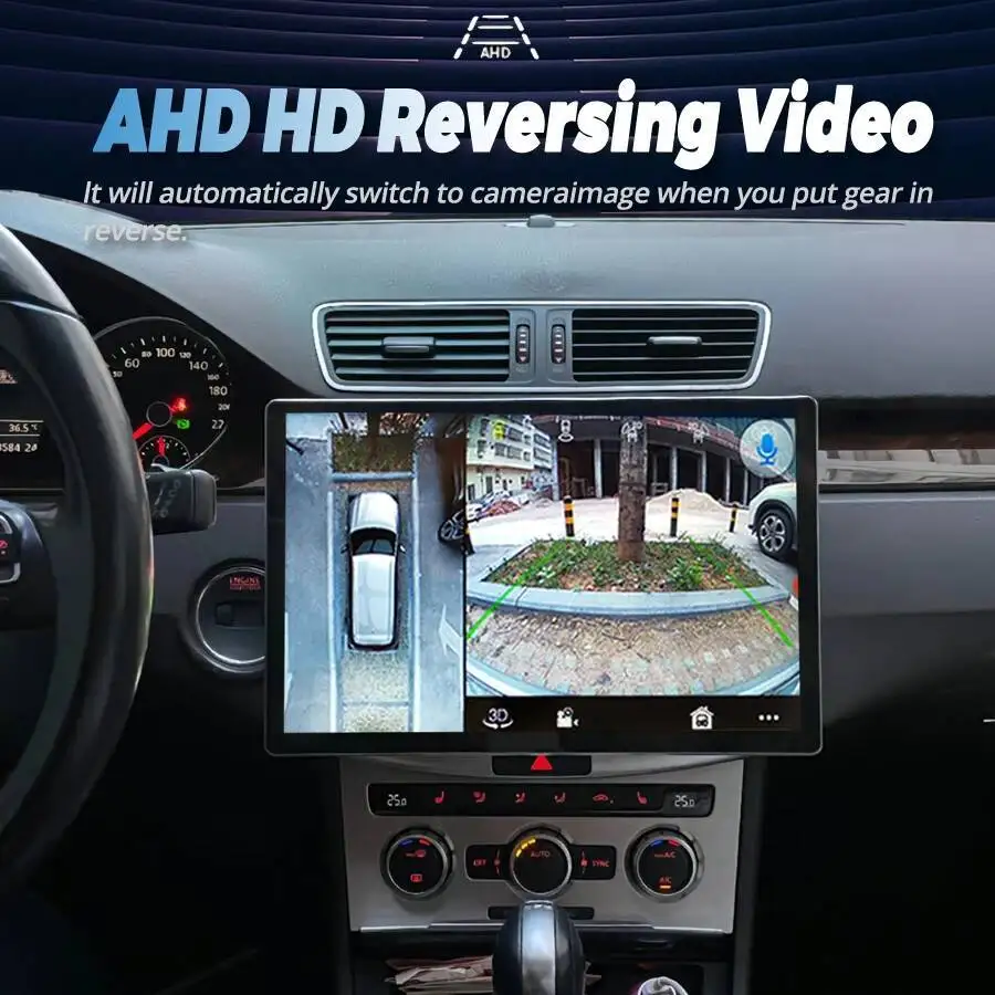 Android Auto Car Radio For VW Volkswagen Golf Passat B7 B6 Skoda Seat Octavia Polo Tiguan Video Player Carplay No 2din DVD HU - view 6