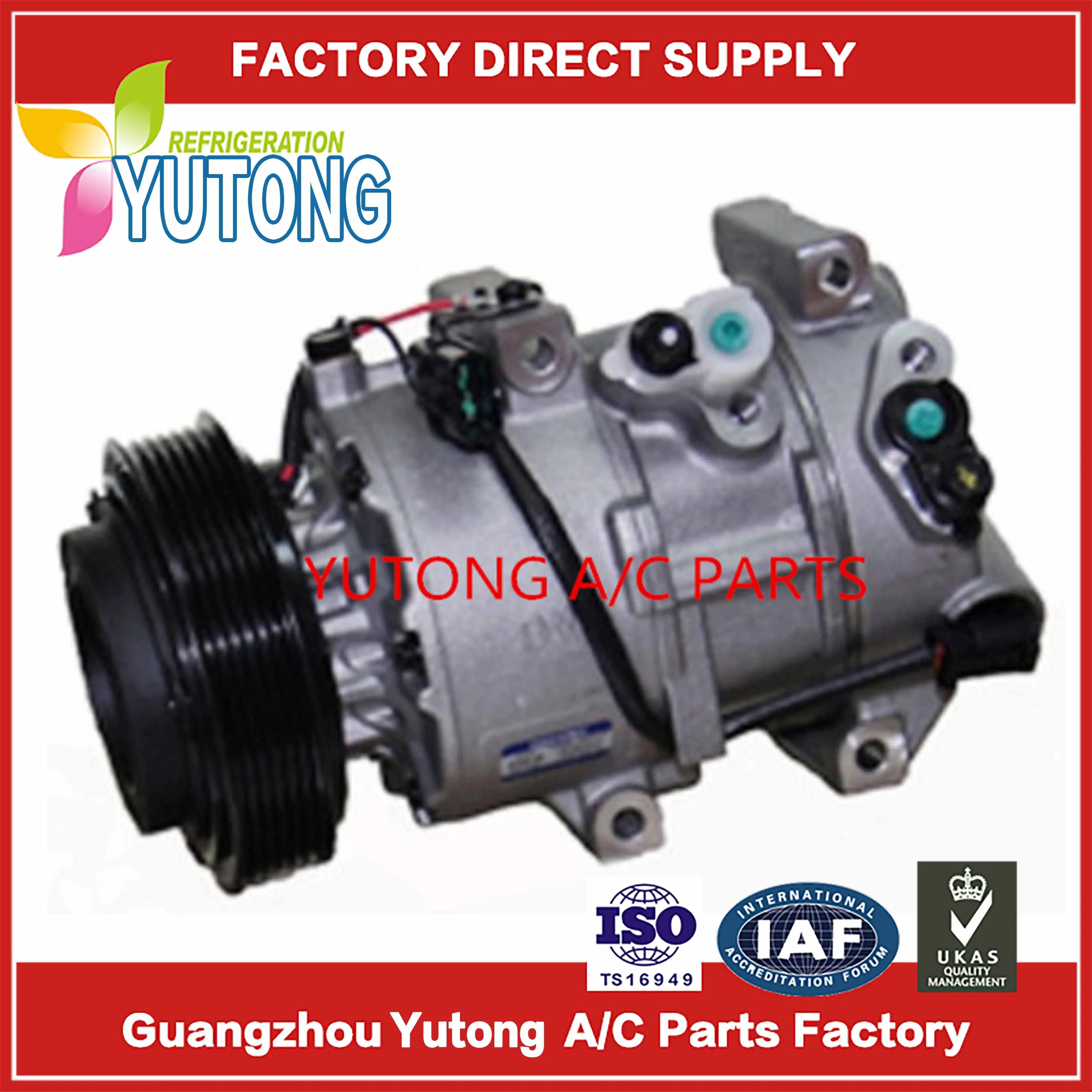 DVE16  Air Conditioning Compressor For Kia Sportage Hyundai Tucson OF182-0174 1D27E-01600 977012S500 OE111-0184