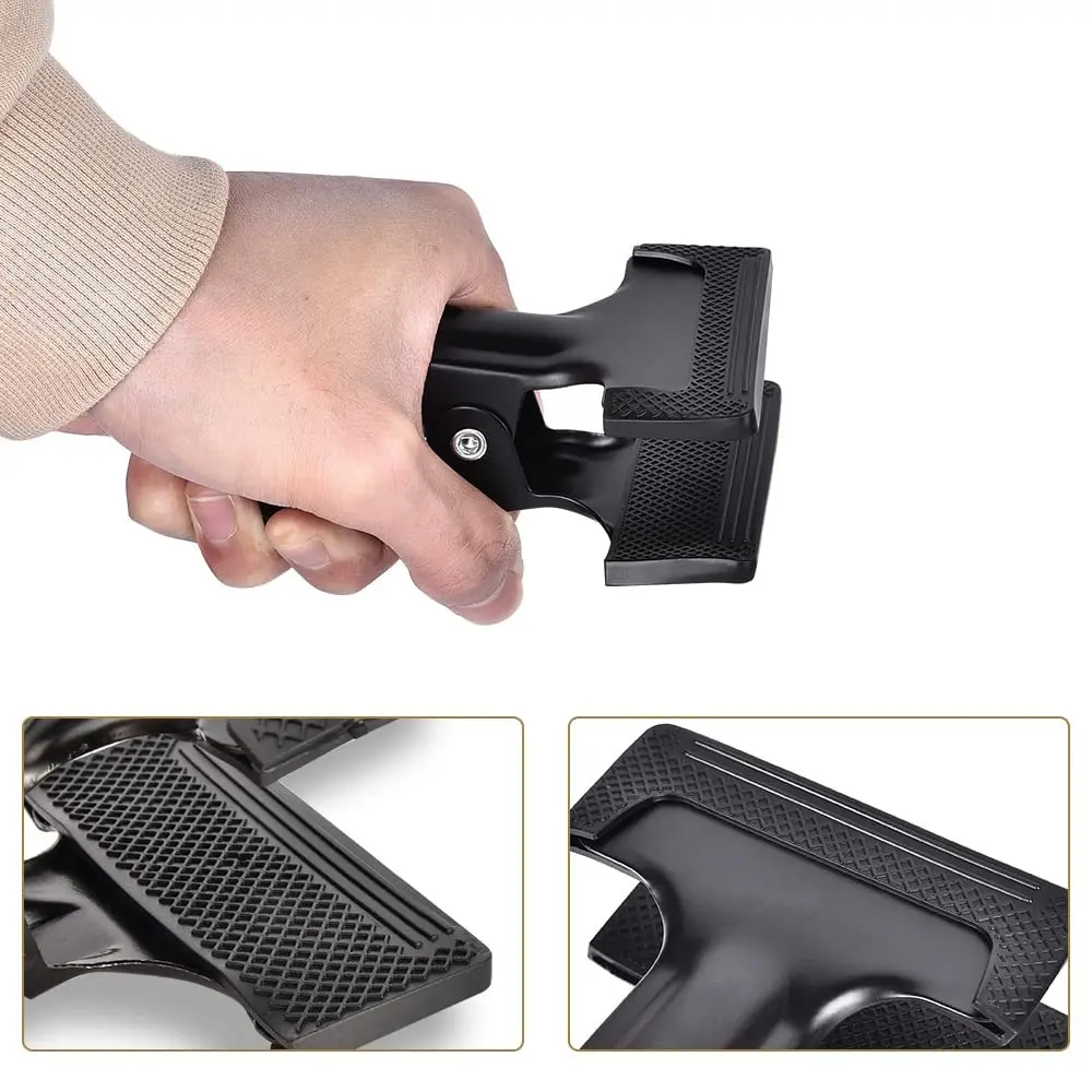 Heavy Duty Metal Clip Maximum Opening Size 35mm Securely Hold Photography Backdrops Circular Handle For Comfortable Grip