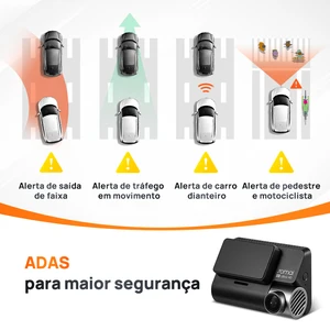 70mai داش كام A810 UHD 4K 150FOV GPS ADAS 24H وقوف السيارات الاتصال 4G سيارة DVR 70mai 4G A810 HDR ثنائي القناة تتبع المسار أعلى 8 مبيعات GSM GPS كاميرا السيارة - No3