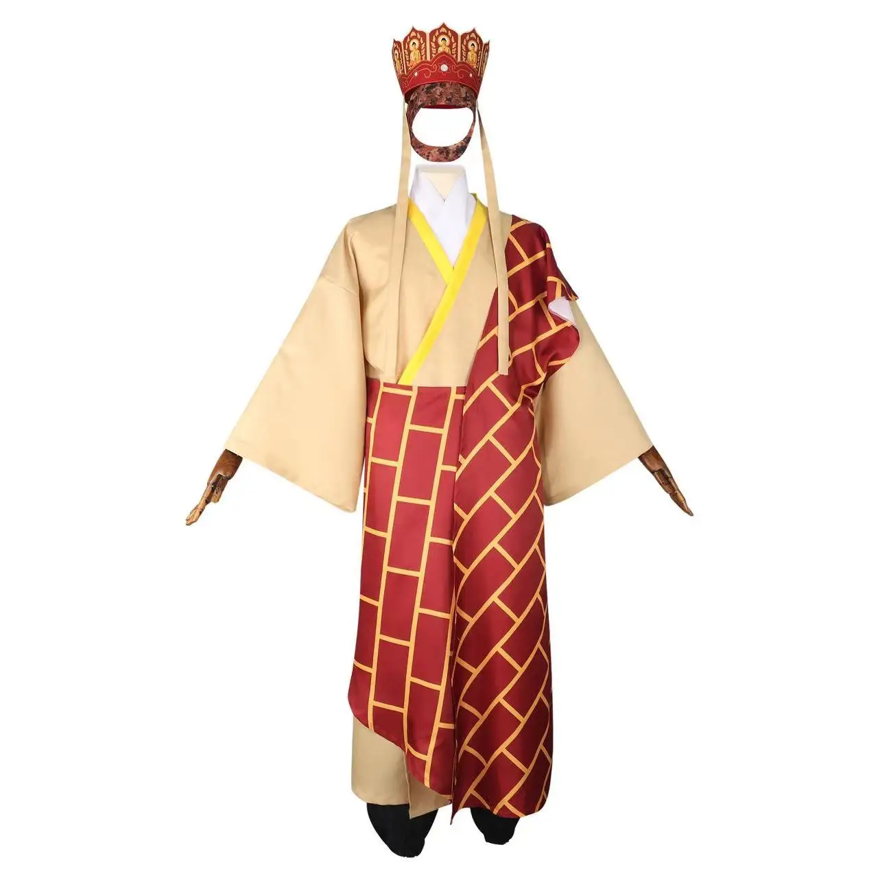 Black Myth Wukong cosplay Tang Monk game set, costume master Tang Sanzang cosplay Sun Wukong costume