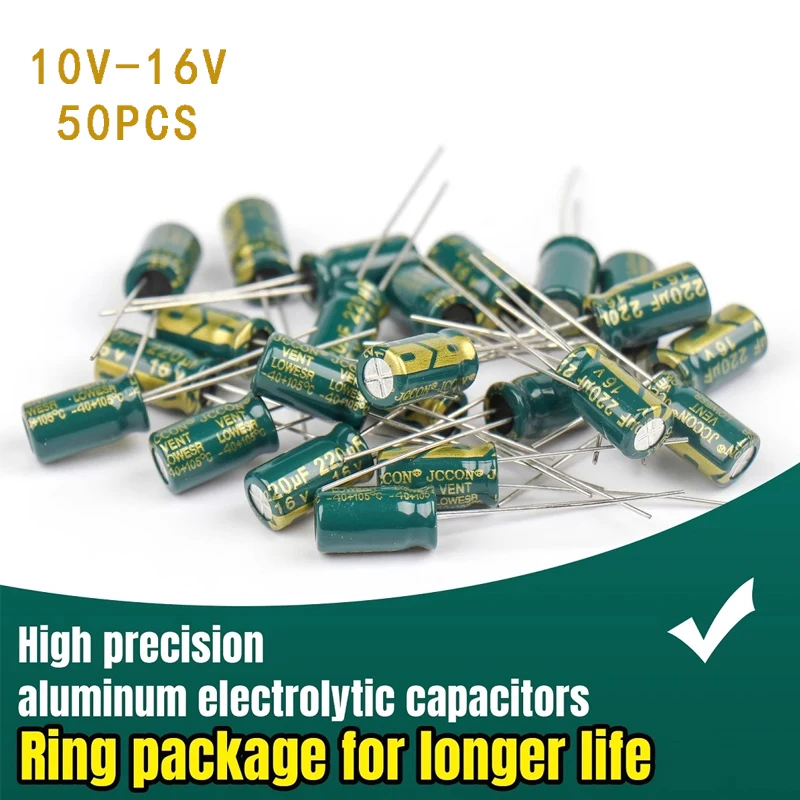 10V 16V 25V 35V High Frequency Low ESR Aluminum Capacitor 1000UF 1200UF 1500UF 1800UF 2200UF 3300UF 4700UF 6800UF