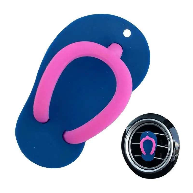 Car Aromatherapy Vent Clip Car Fresh Vent Interior Decor Clip Cute Shoe Slippers Shape Auto Aromatherapy Vent Clips For Cars