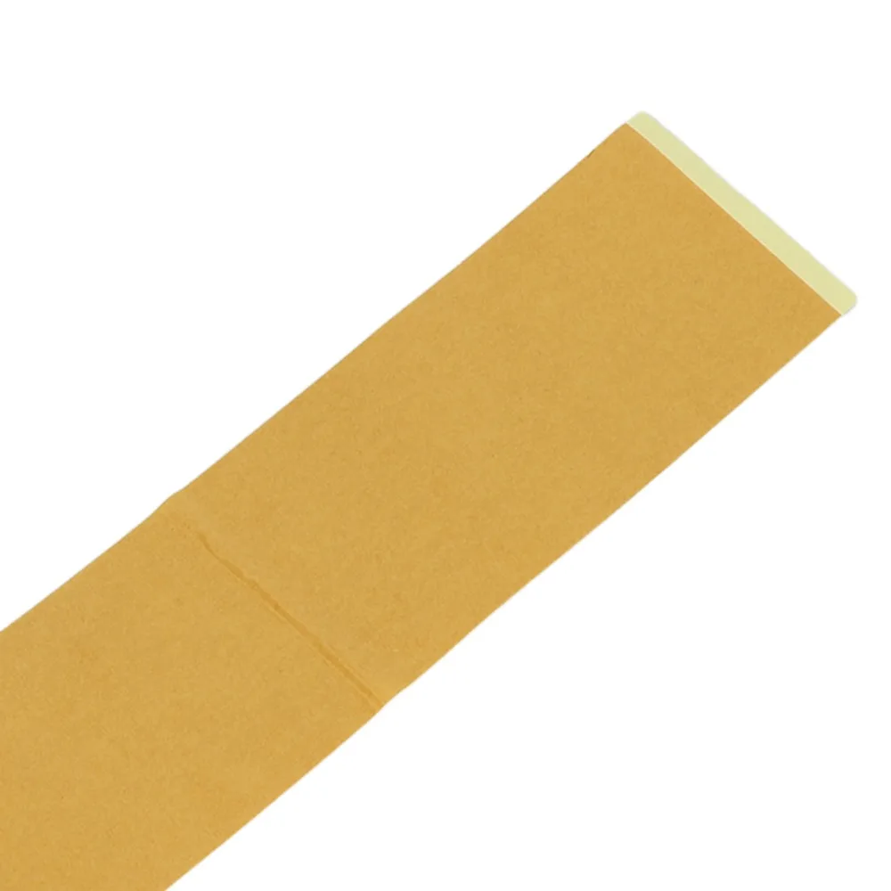 20Pcs Reliable Yellow Zero Clearance Tape PVC Length 35.56cm Double Sided Woodworking Tape Miter Saw Tape Table Saw Use