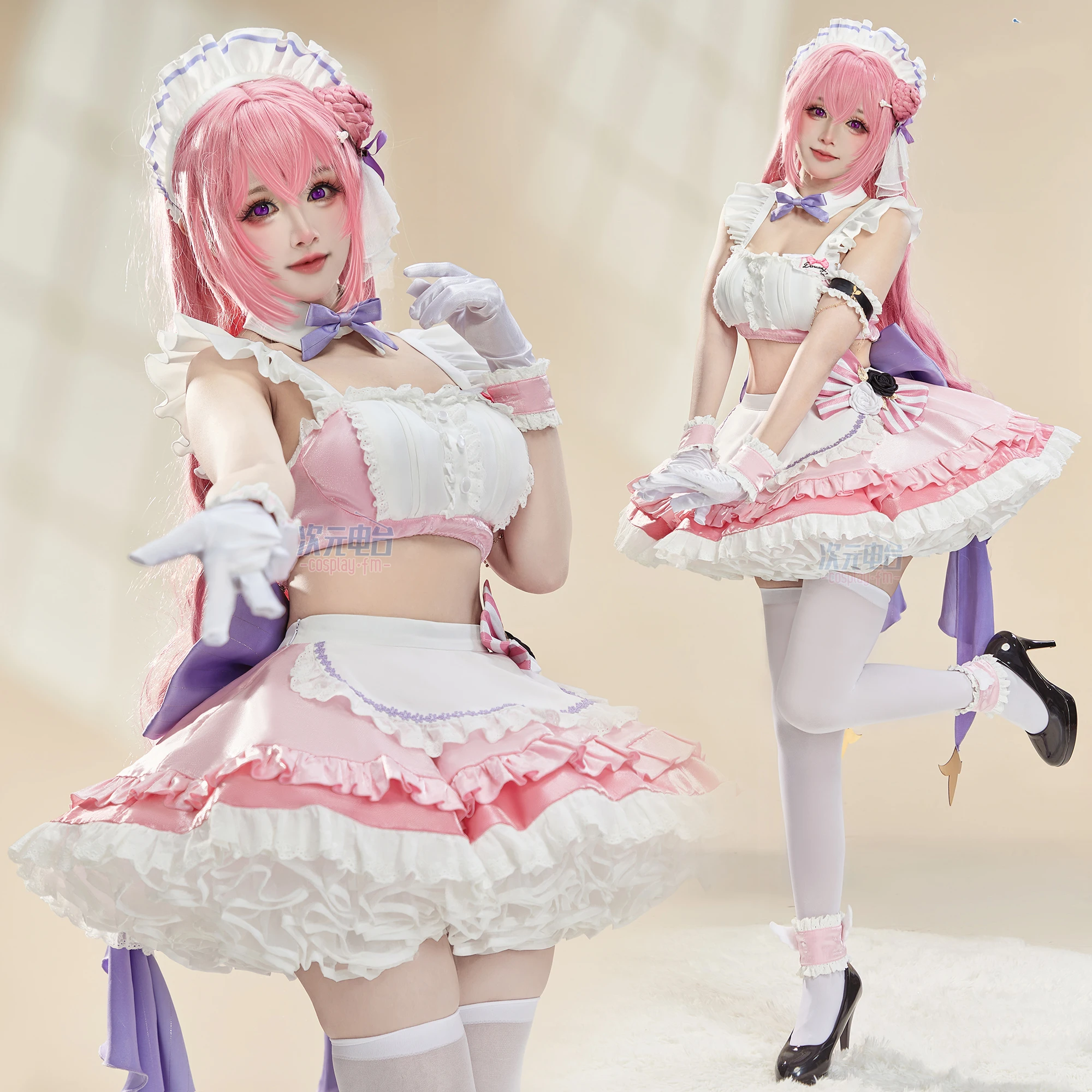 

Аниме NIKKE Дороти Горничная Косплей Костюм Женщины Лолита Двухсекционное Платье Горничной Перчатки Носки Наряды Хэллоуин Карнавальная Вечеринка Одежда