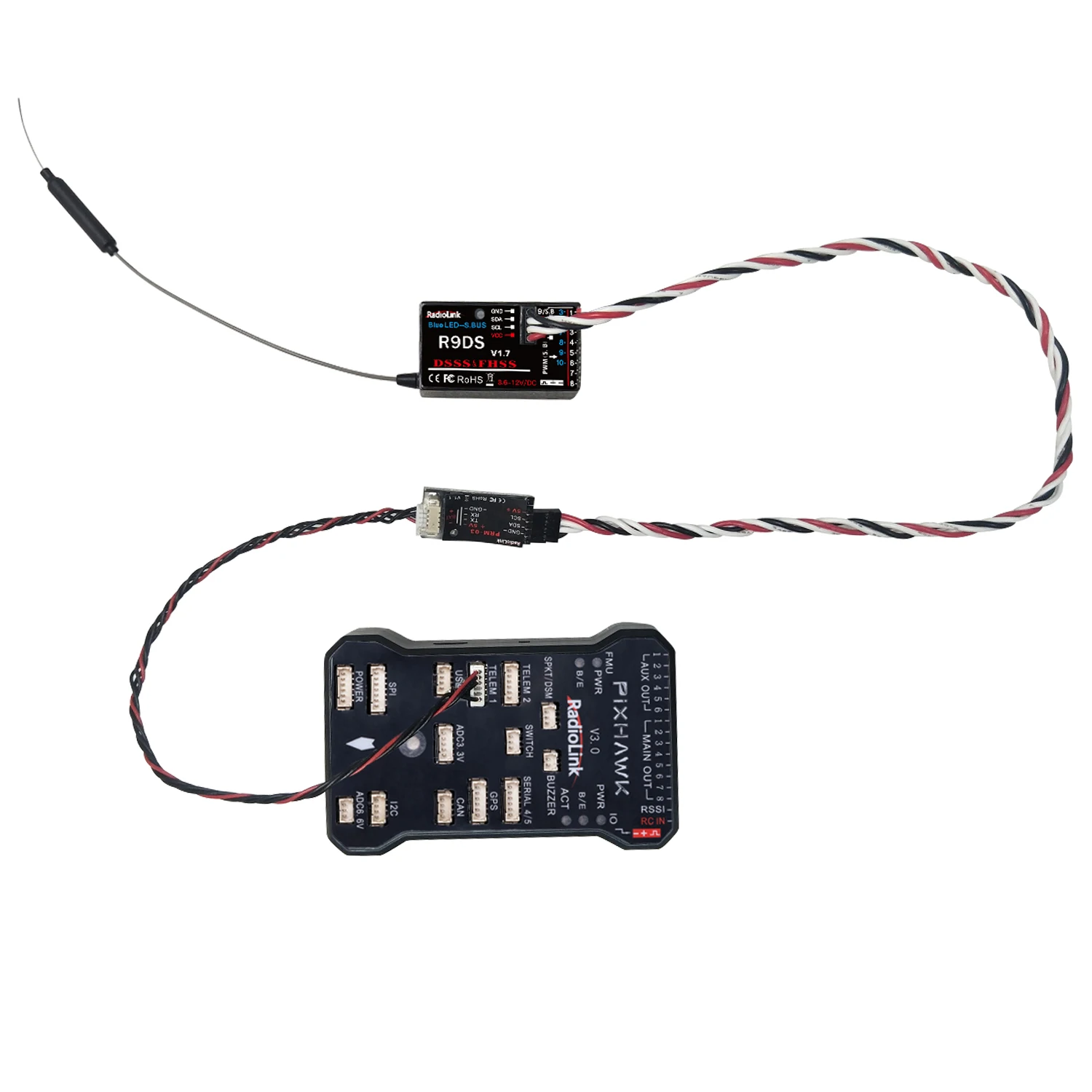 Radiolink PRM-03 OSD Telemetry Sensor Return Flight Information Module for AT9/AT9S/AT9S Pro/AT10/AT10II