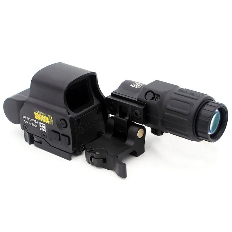 High Quality Cheap Price Exps3 558 Sight Holographic Sight With G33 3x Magnifier Scope Hybrid Sight