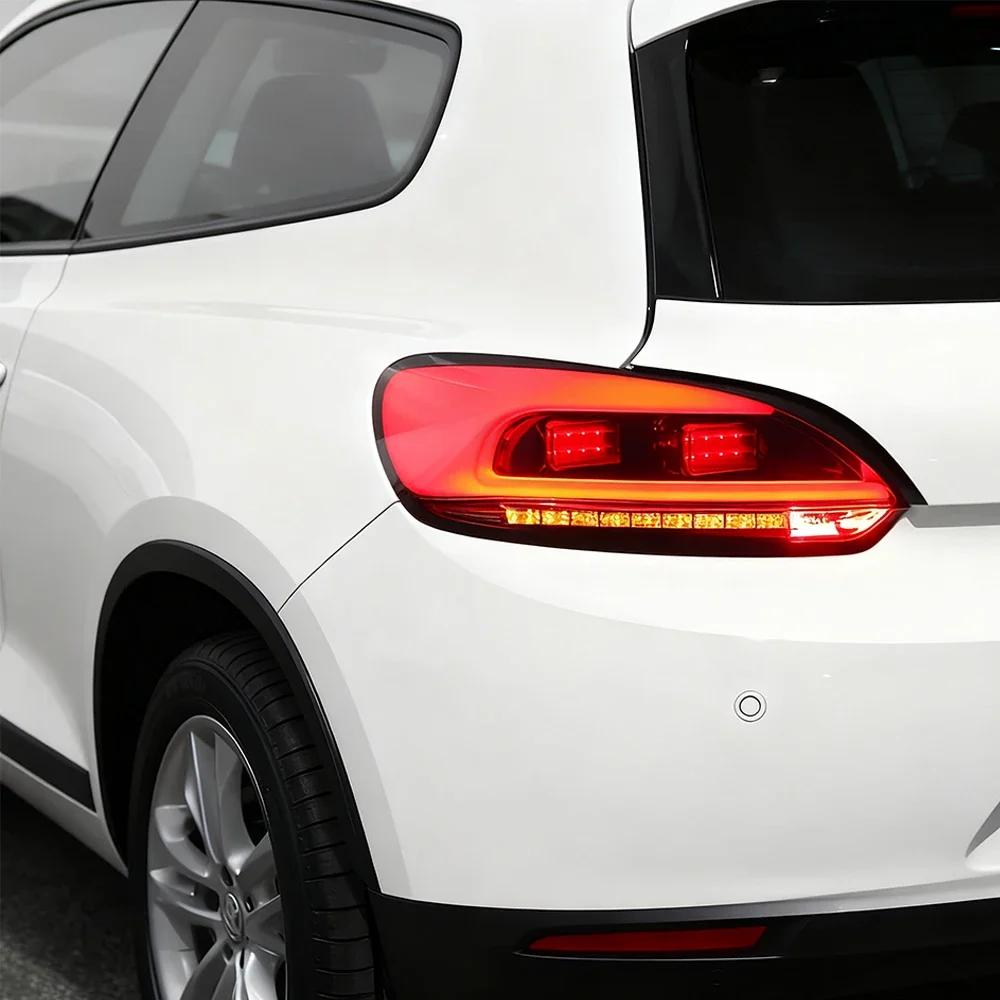

For VW Scirocco 2009-2014 Auto Back Lamps Assembly Upgrade High Quality New Style Car LED Taillights Plug and Play Accessories
