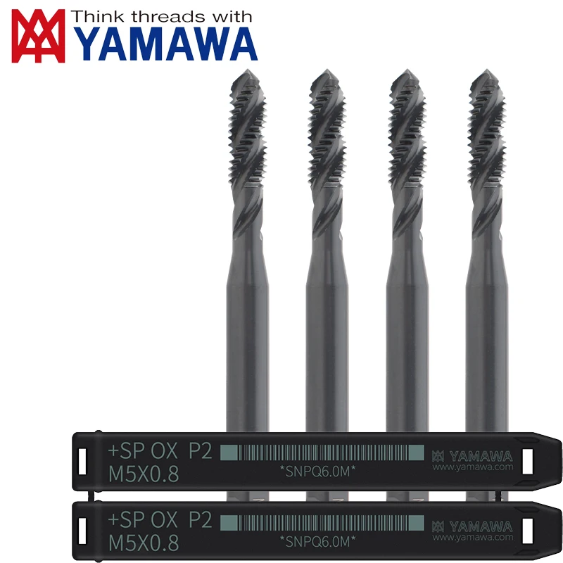 

Японский оригинальный метчик YAMAWA OX с покрытием, спиральный рифленый метчик SU SP M2 M3 M4 M5 M6 M8 M10 M12, метчики с машинной резьбой для нержавеющей стали