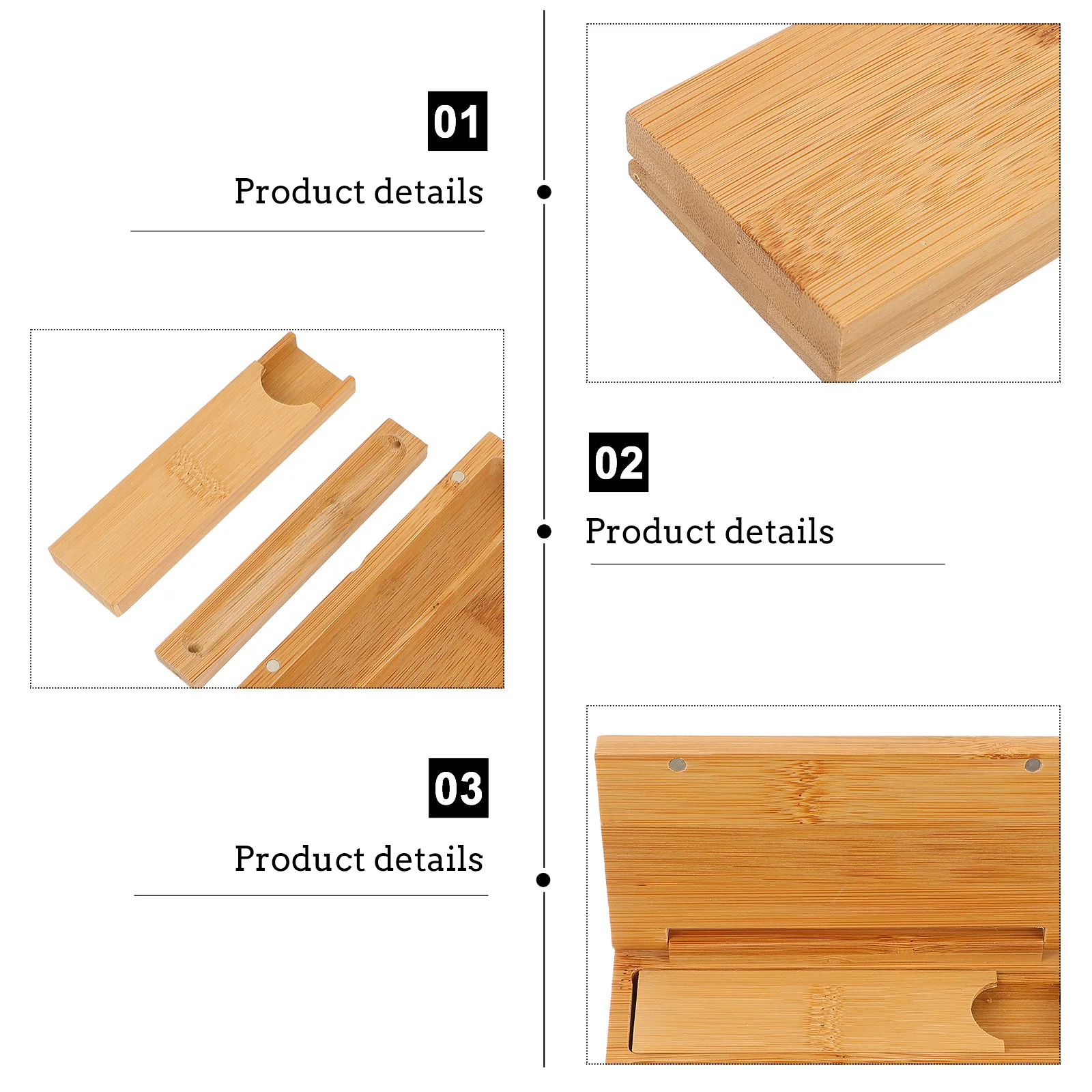 

Sandalwood Incense Stick Box Portable Incense Storage Container High Density Practical Holder Sandalwood Storage Box