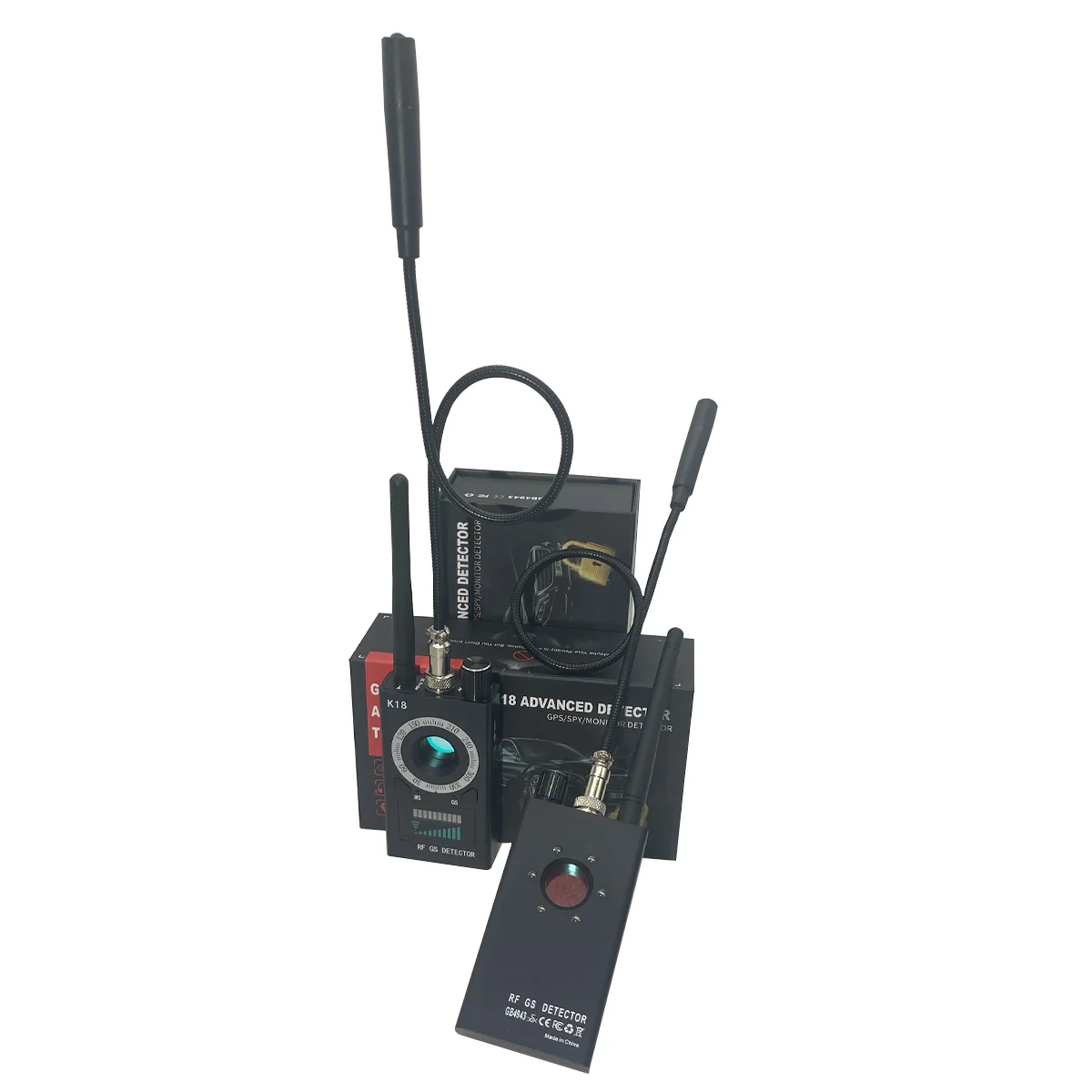 

Детектор радиочастотных сигналов K18, антишпион для скрытой камеры/GPS-трекера, обнаружения в автомобиле/гостере/забораторе, антишпионские гаджеты