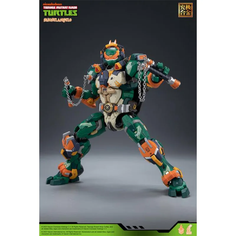 In Stock 100% Original HEAT BOYS Teenage Mutant Ninja Turtles HB0014 Michelangelo Anime Action Collection Figures Model Toys