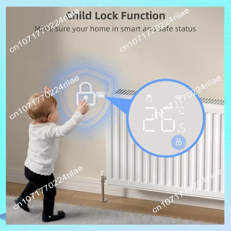 

A17Z Tuya Wi-Fi Smart TRV термостатический клапан радиатора терморегулятор для домашнего отопления Smart Life