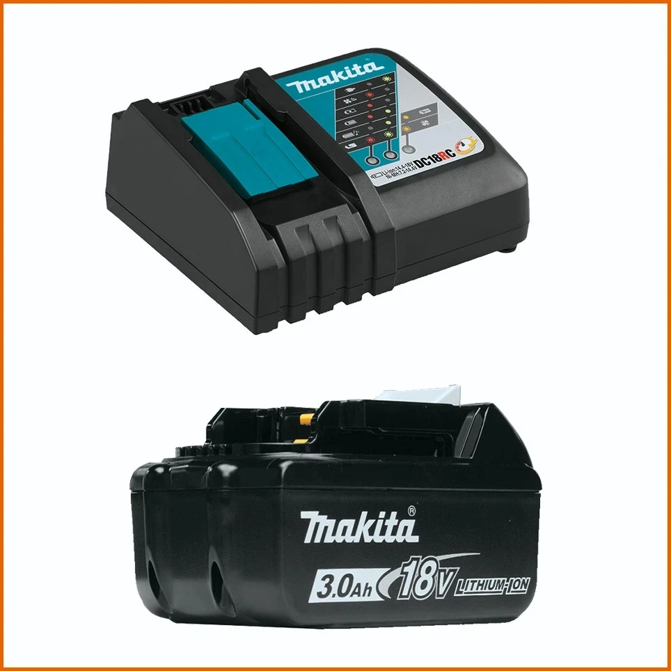 

DC18RC Makita 18V 6000mAh Drill Battery Charger 3A Li-ion Charger for Makita 14.4V 18V LXT BL1815 BL1860 BL1430 BL1450 DC18RF