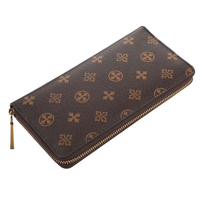 Baellerry  European and American Trend Printing Long Large-capacity Multifunctional Wallet Clutch Wholesale Bag