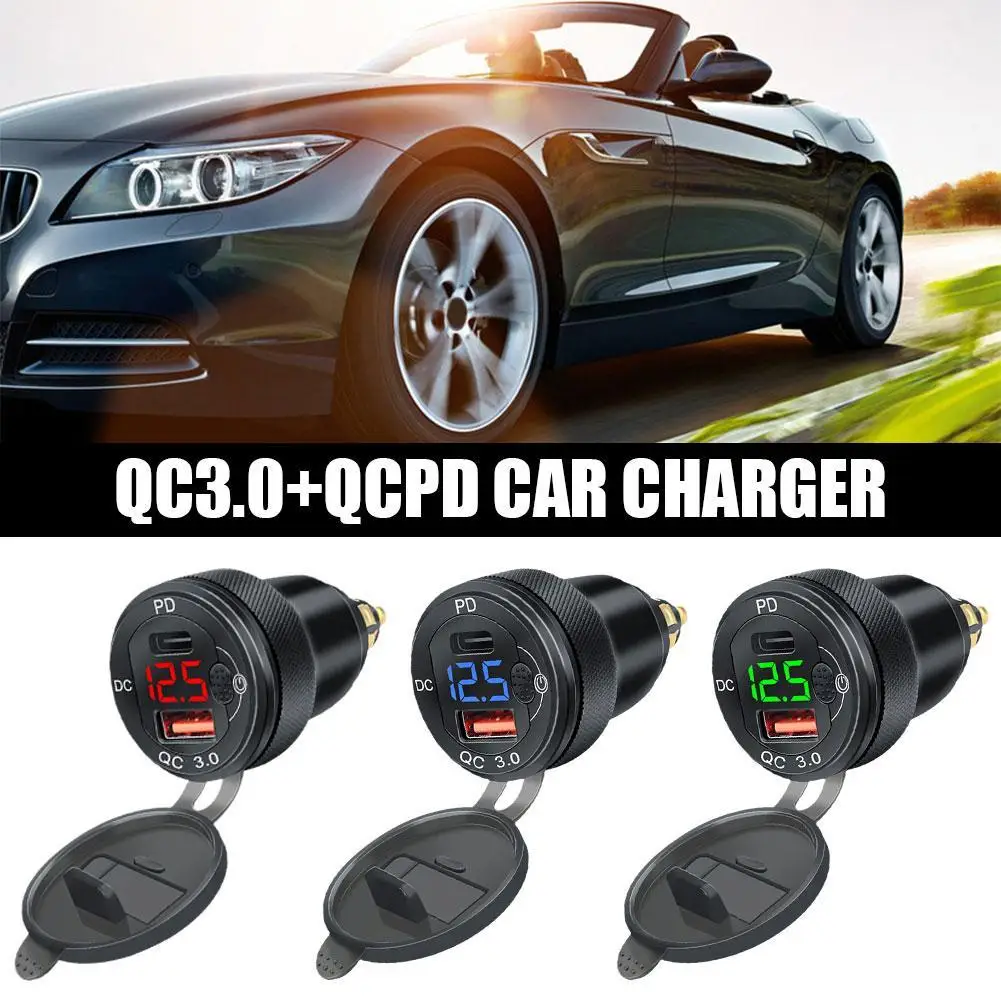 

Car Motorcycle On-board Charger DIN Socket Dual USB Charger Adapter For Hella / DIN Or For BMW Style Motorcycle Power Socke P6Y3
