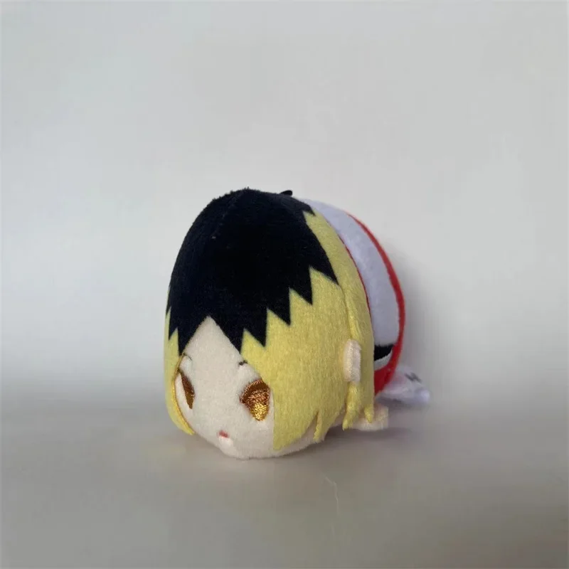 Gefüllte echte 8 cm Mochi Maskottchen Plüsch Anhänger Spielzeug Anime Vertriebsvol.4 Kenma Kuroo Hinata Kageyama Tsukishima Keiji Puppet Spielzeug