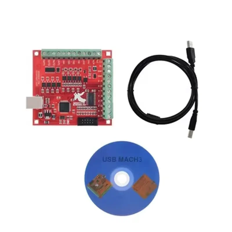 Breakout Board CNC USB MACH3 100Khz 3 4 Axis Interface Driver Motion Controller Driver Board MOTORr Nema 23 34 for CNC