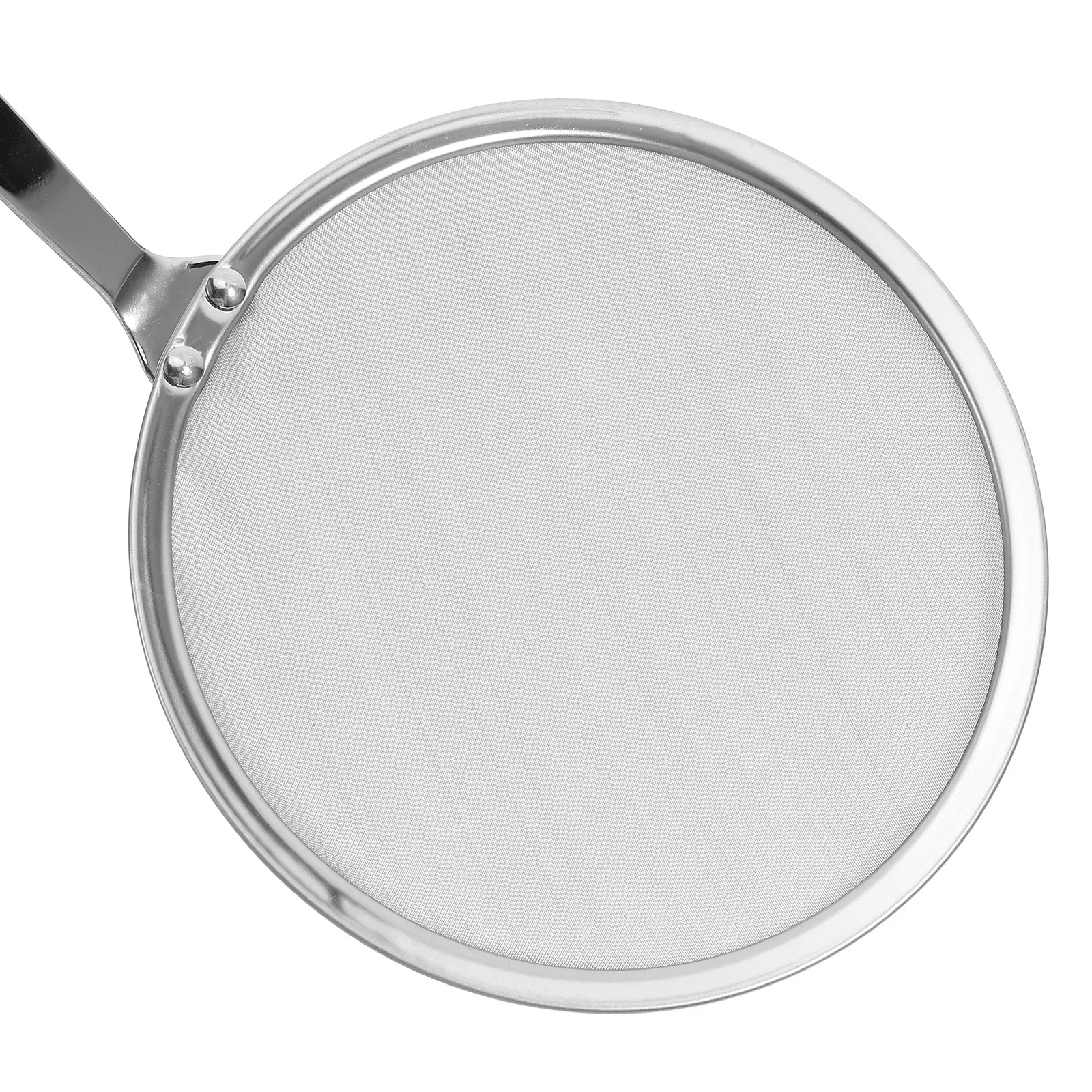 

Stainless Steel Fine Mesh Oil Strainer Ladle Colander Kitchen Strainer Spoon Long Handle Cooking Utensil Wood Handle