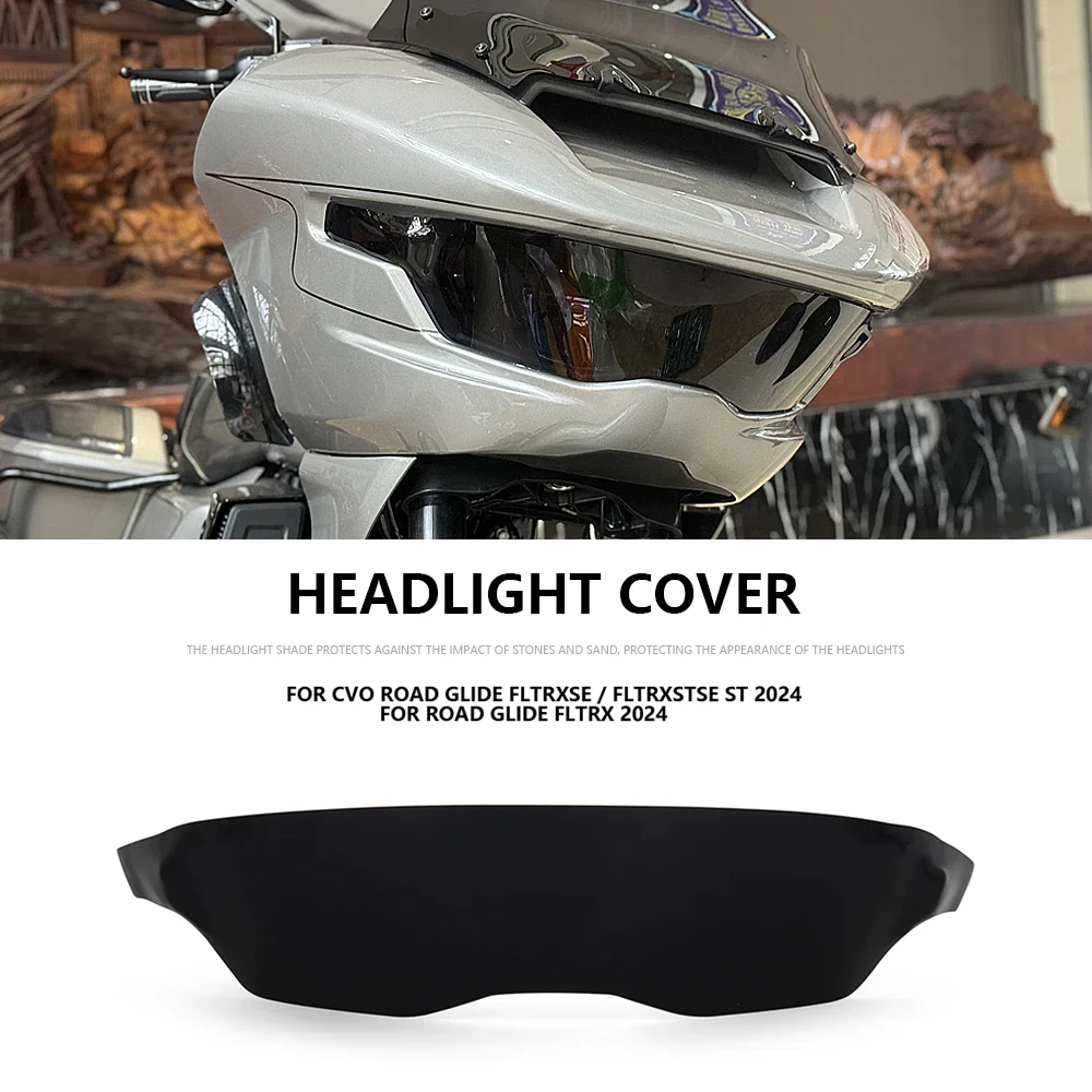 

FOR Harley CVO Road Glide FLTRXSE/ST 2024 NEW Headlight Cover & Protector - Motorcycle Fairing Accessories For Road Glide FLTRX