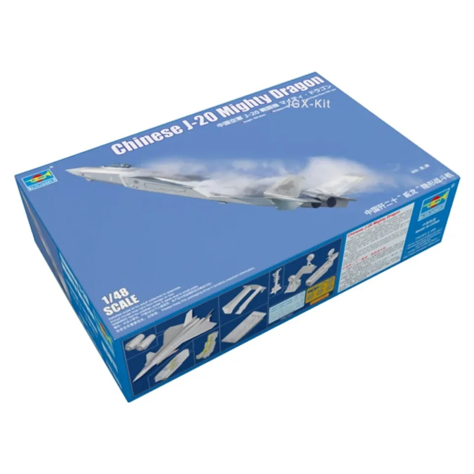 Trumpeter Chinois J-20 – Puissant Dragon F Trumpeter Chinois J-20 – Puissant Dragon F
