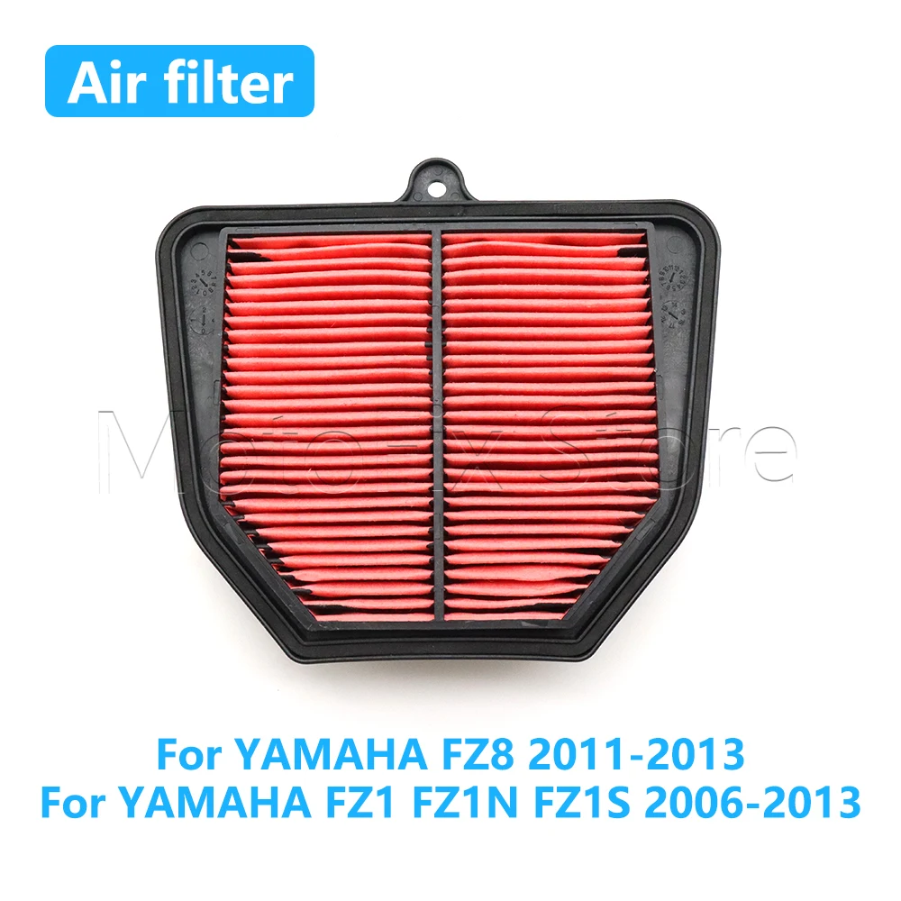 Motorcycle Air Filter Intake Cleaner For YAMAHA FZ1 FZ1N FZ1S FZ8 FZ1 S N 2006 2007 2008 2009 2010 2011 2012 2013
