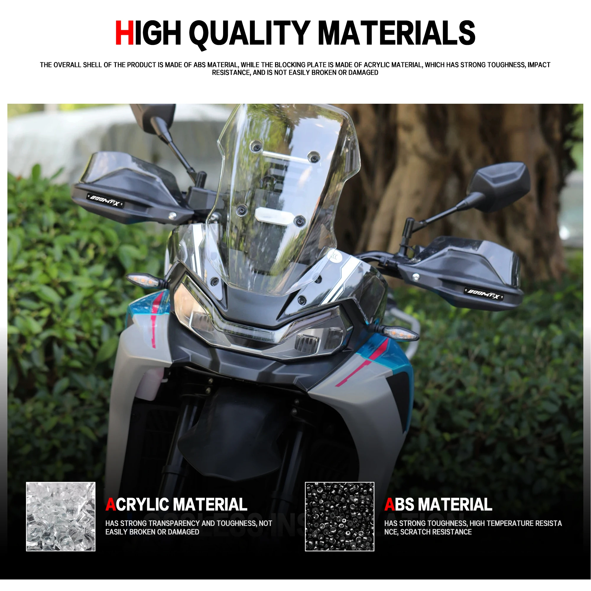 For CFMOTO 800MT-X 800MTX 2024-25 Motorcycle Hand Guard Handguards Handlebar Guards Windshiel Protective Cover Lever Protectors