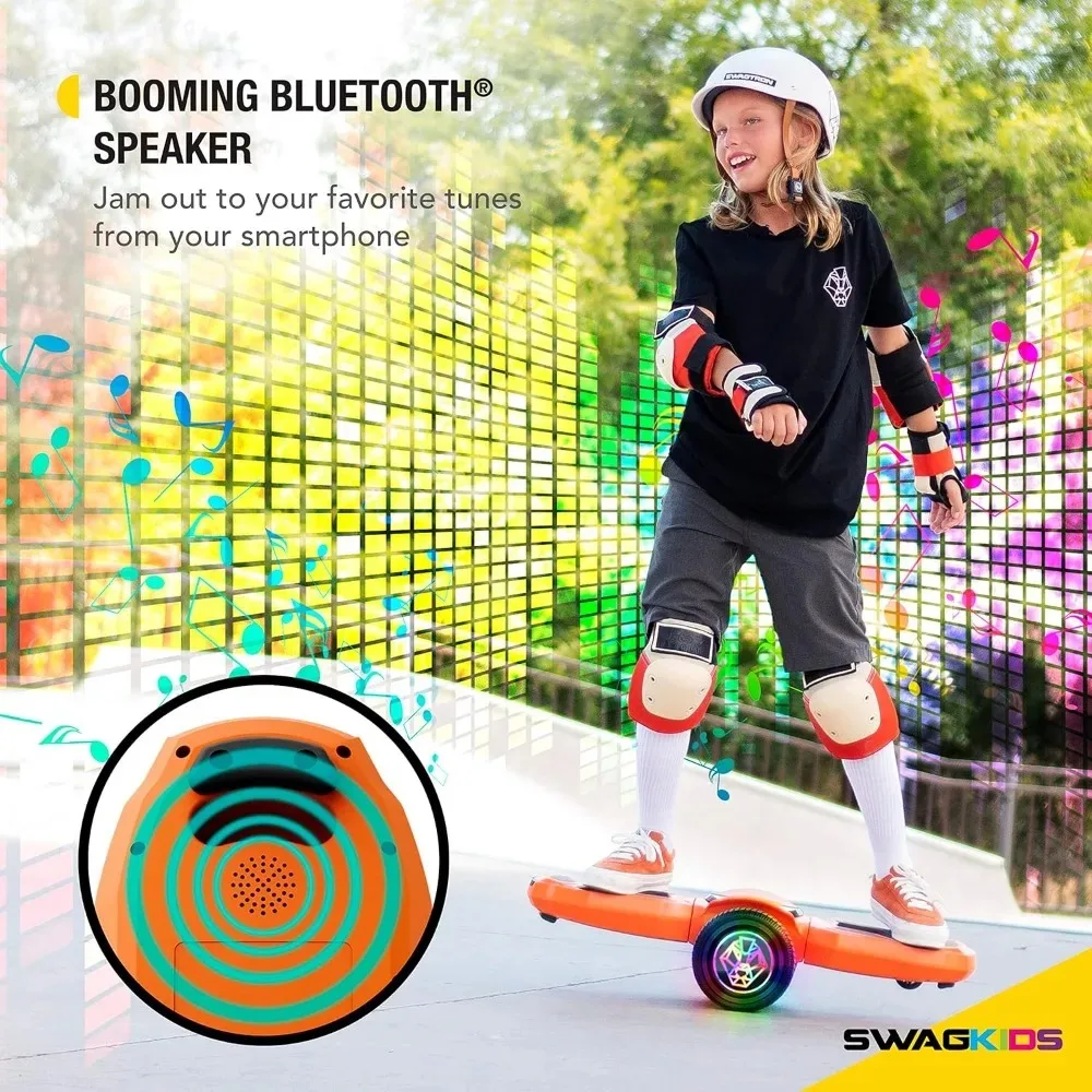 The All-New Electric Ride ZipBoard for Kids, Young by Swagtron– The Hottest Gadget Toy of the Year! One-of-a-Kind Design