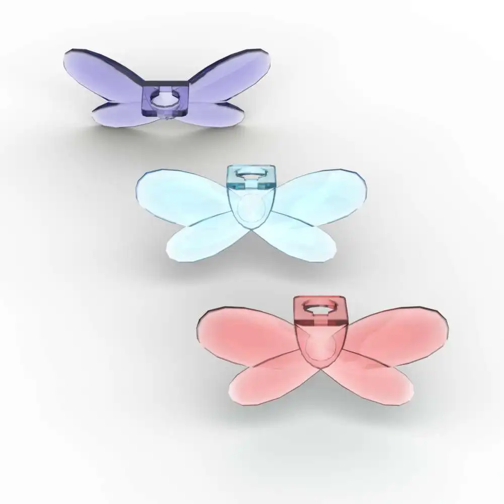 MOC 10PCS 10183 Body Wear Backpack Bricks Wings Fairy Back Decoration Building Blocks Toys Adults Boys Birthday Especial Gifts