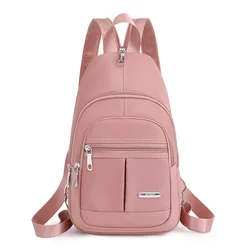 Pequenos sacos crossbody para mulheres, mini sacos mensageiro anti-roubo, mochila de peito casual impermeável, bolsa de ombro, novo, 2023