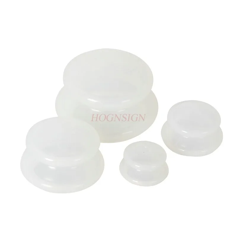 

4pcs/set Health care small body hijama anti cellulite vacuum rubber massager cupping cups chinese healthy therapy massages